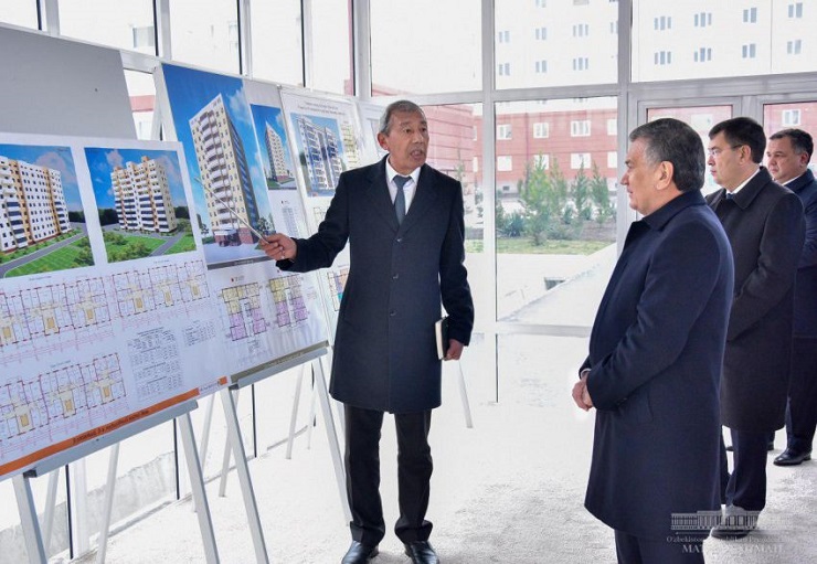 SHAVKAT MIRZIYOYEV: PEOPLE SHOULD LIVE IN HOUSES WITH MODERN CONDITIONS